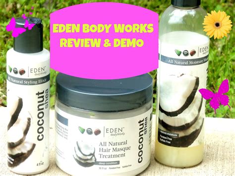 4a 4b Natural Hair Eden Body Works Coconut Shea Review Anddemo Natural Hair Styles Eden