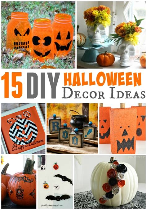 15 Diy Halloween Decor Ideas
