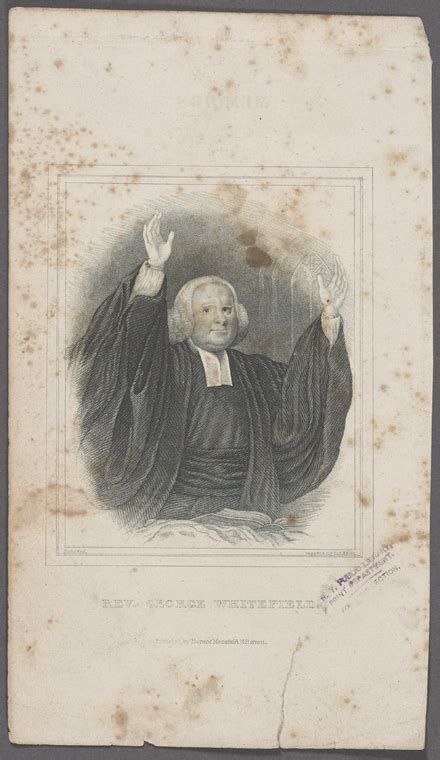 Rev George Whitefield Nypl Digital Collections