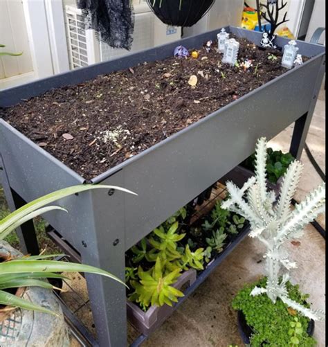 Raised Planter Box With Legs Outdoor Elevated Garden Bed On Etsy