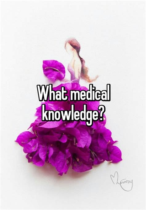 What Medical Knowledge