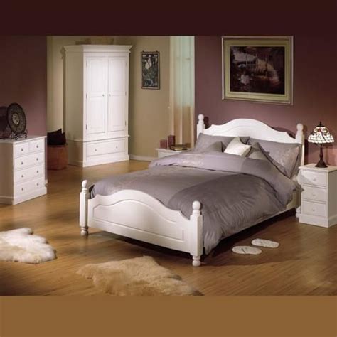 Coventry solid pine rustic style 19. Provence White Bedroom Set | Pine bedroom furniture ...