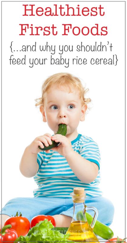 Healthy First Foods For Babies Baby First Foods Healthy Babies