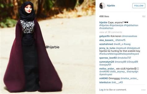 Pics Heres Instagrams Latest Fashion Icon Hijarbie The Hijab Wearing Barbie Catch News