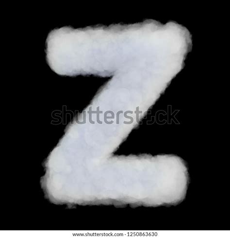 Puffy Cloud Font Set Letters Numbers Stock Photo 1250863630 Shutterstock