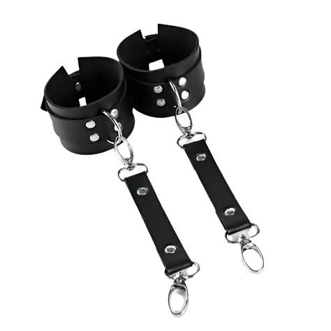 erotic leather bracelets for women sexy bdsm handcuffs for lovely games hard n heavy