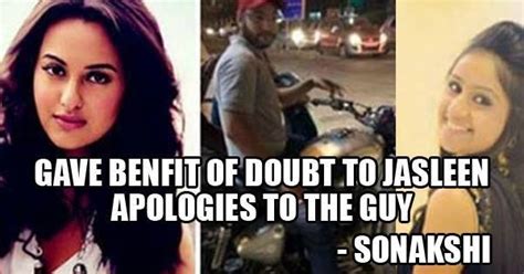 Sonakshi Sinha Apologies To Sarvjeet Singh In Jasleen Kaur Case For Taking Him Wrong