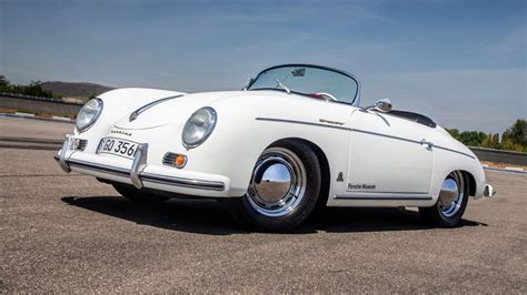 Porsche 356 1500 Speedster 1955 Construit à La Demande Des Clients