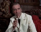 Christopher Lee stars as James Bond villain Scaramanga in The Man with ...