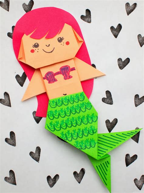 40 Adorable Mermaid Crafts For Kids And Adults Cutesy