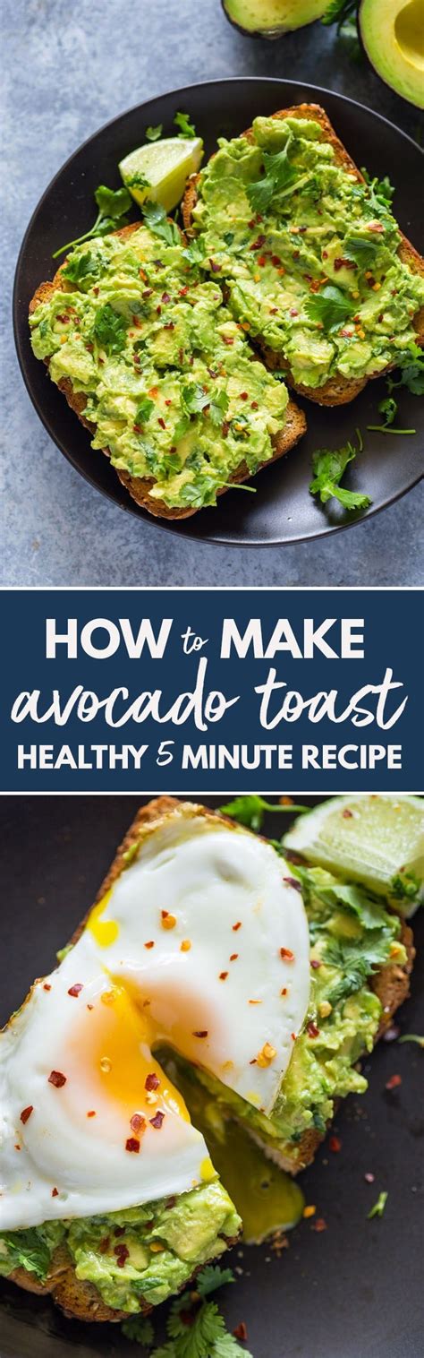 Healthy 5 Minute Avocado Toast Gimme Delicious Avocado Recipes