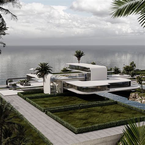 Engaging Edge Villa A Futuristic Cliff House Byfuturistic
