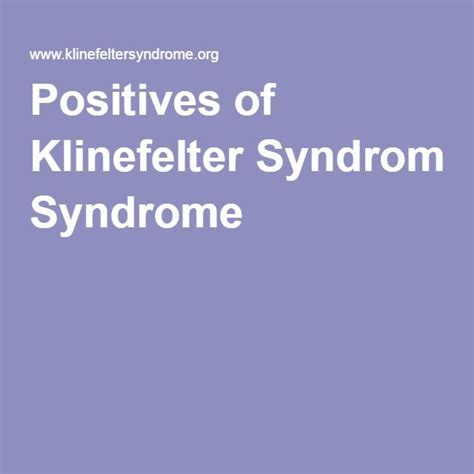 19 Best Klinefelters Syndrome Images On Pinterest Genetic Disorder
