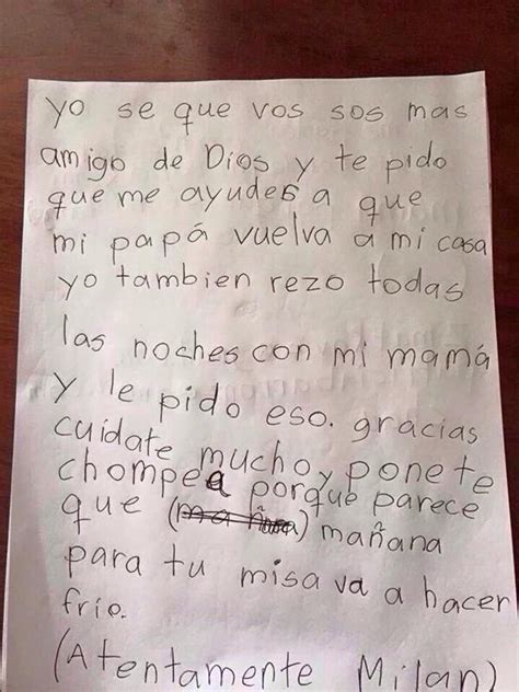 La Conmovedora Carta De Un Niño Hijo De Un Preso Político Boliviano