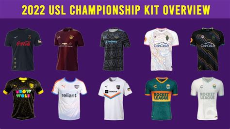2022 Usl Championship Kit Overview All 27 Clubs Youtube