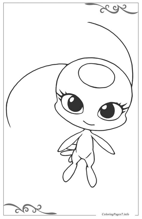 Miraculous: Tales of Ladybug & Cat Noir Free coloring pages for girls