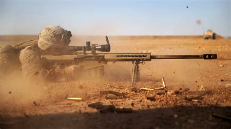 Wallpaper Barrett Sniper Soldier Sniper Rifle M82 М107 Light