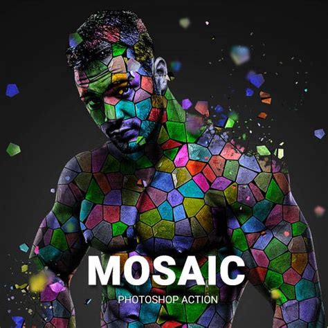 Mosaic Graphics Designs And Templates Graphicriver