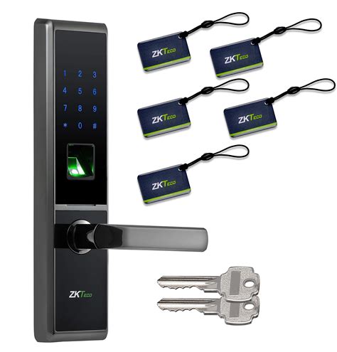 Zkteco Fingerprint Smart Lock Keyless Keypad Biometric Smart Door Lock