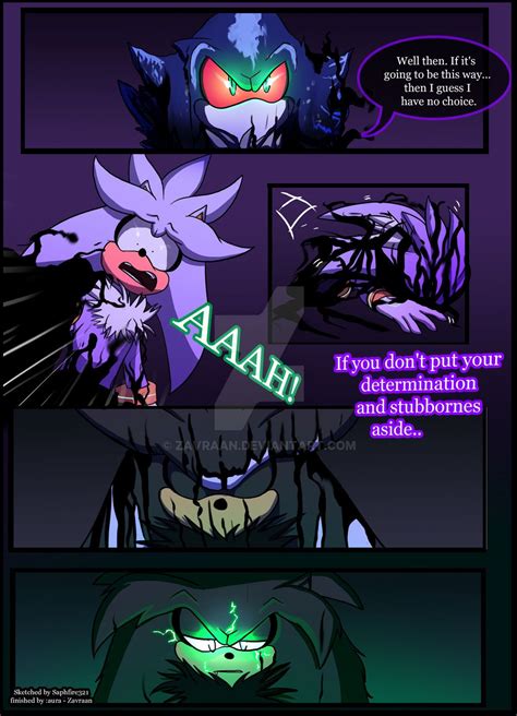 Collab 2 Page 11 By Zavraan On Deviantart Sonic And Shadow Silver