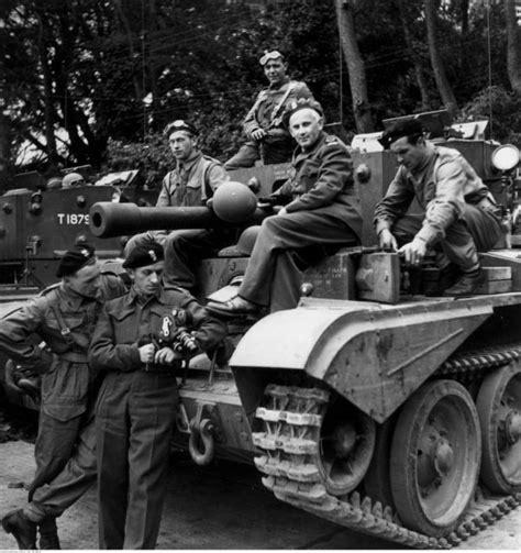 The Polish 1st Armoured Division Served As The Cork Of The Falaise