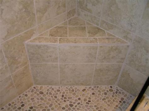 Shop for shower stalls in showers. Corner Shower Bench | Corner shower, Shower stall, Corner ...