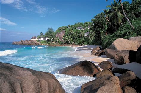Anse Source D Agent La Digue Seychelles Beach Hd De Bureau Fond Décran