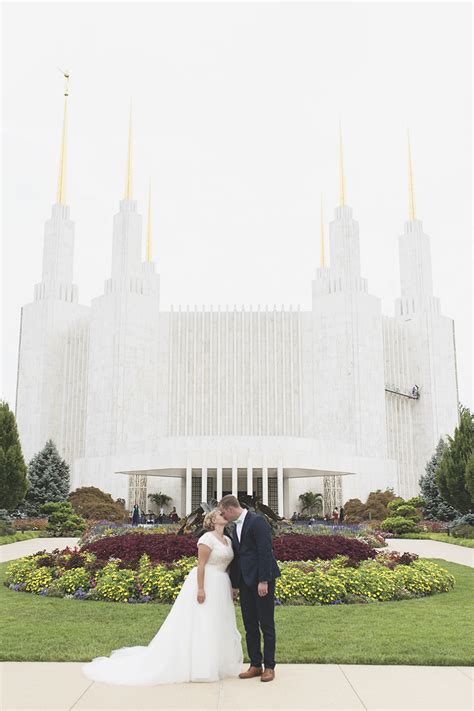 Washington Dc Lds Temple Wedding Mormon Wedding Photographer