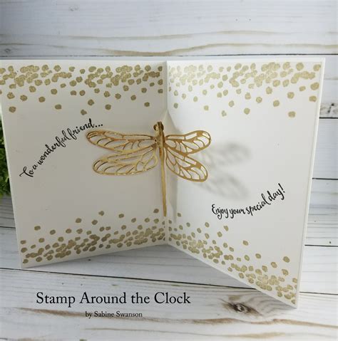 Stamp Around The Clock Dragonfly Dreams