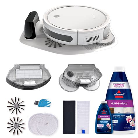 New Bissell Spinwave 2 In 1 Wet Mop And Dry Robot Vacuum Town