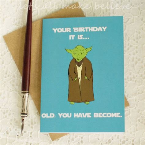 We did not find results for: Nerd Birthday Cards Star Wars Yoda Inspired Card Nerd Birthday Blank Greeting | BirthdayBuzz