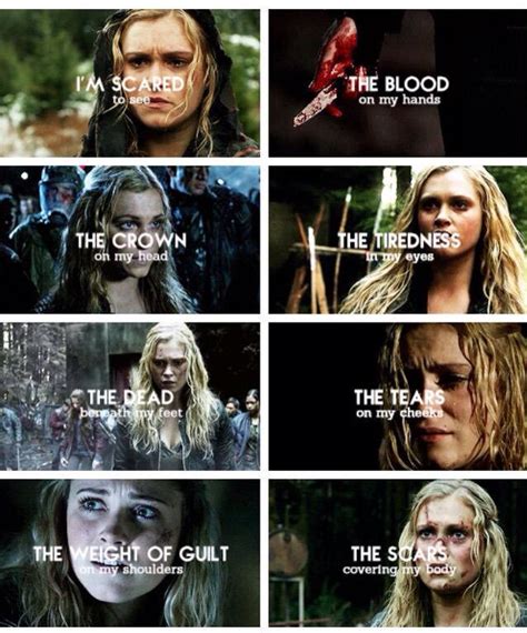 Clarke The 100 Show The 100 Clexa The 100 Quotes