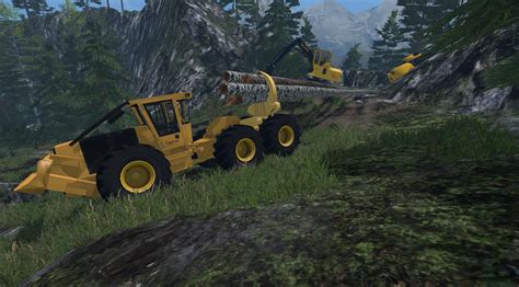 TIGERCAT 635D CLAWBUNK Farming Simulator 17 19 Mods FS17 19 Mods