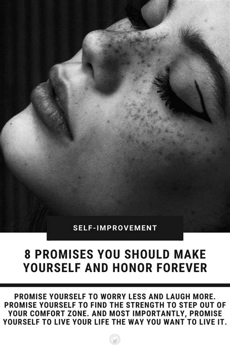 8 Promises You Should Make Yourself And Honor Forever Live For
