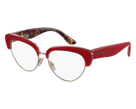 Dolce And Gabbana Eyeglasses Dg 3247 3034 Red Visionet Usa