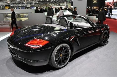 Porsche Boxster S Black Edition 1366 X 768 Photos Auto Emb