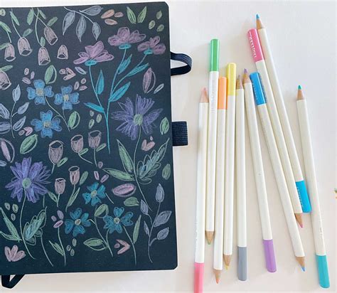 Floral Doodles Using Irojiten Colored Pencils Laptrinhx News