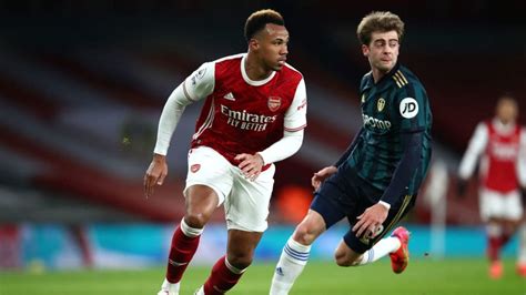Arsenal 4 2 Leeds Player Ratings As Aubameyang Hat Trick Helps Gunners