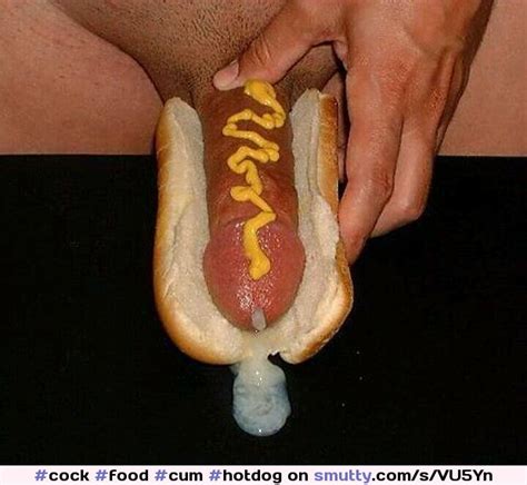 Cock Food Cum Hotdog
