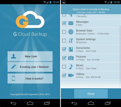 First, you need to enable usb debugging mode on your android device. G Cloud Backup: Easy cloud-based backup and restore