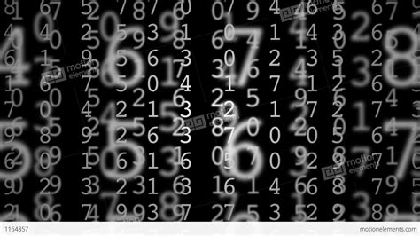 Multiplying a matrix by a number. Matrix Numbers Stock Animation | 1164857