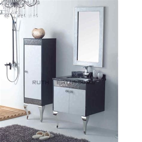 Modern stainless steel bathroom cabinet. stainless steel bathroom furniture | Chinese factory in ...