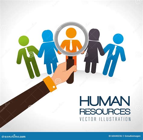 Human Resources Design Stock Vector Illustration Of Partnership 60440236