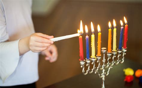 hanukkah candles  jewish learning