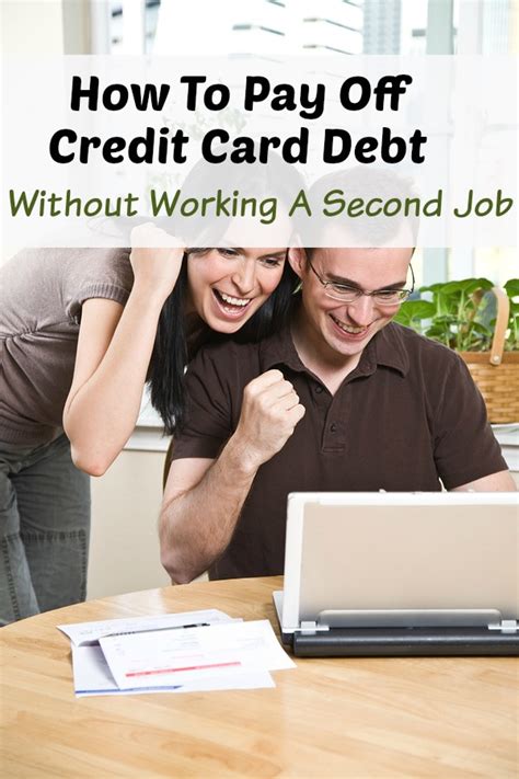 How To Pay Off Credit Card Debt Without A Second Job