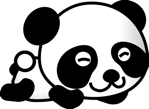 Download Panda Cartoon Bear Royalty Free Vector Graphic Pixabay