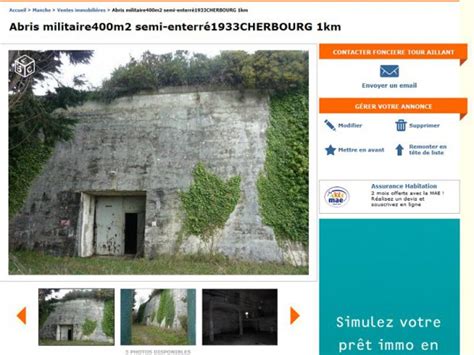 Bunker à Vendre Secteur Normandie