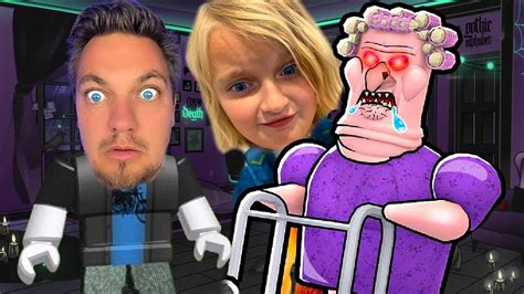 ESCAPE Grumpy Granny In ROBLOX SOTY Live YouTube