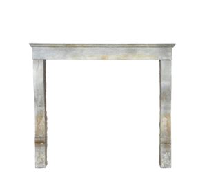 Small Bicolor French Timeless Fireplace mantle - The Antique Fireplace Bank in 2020 | Fireplace ...