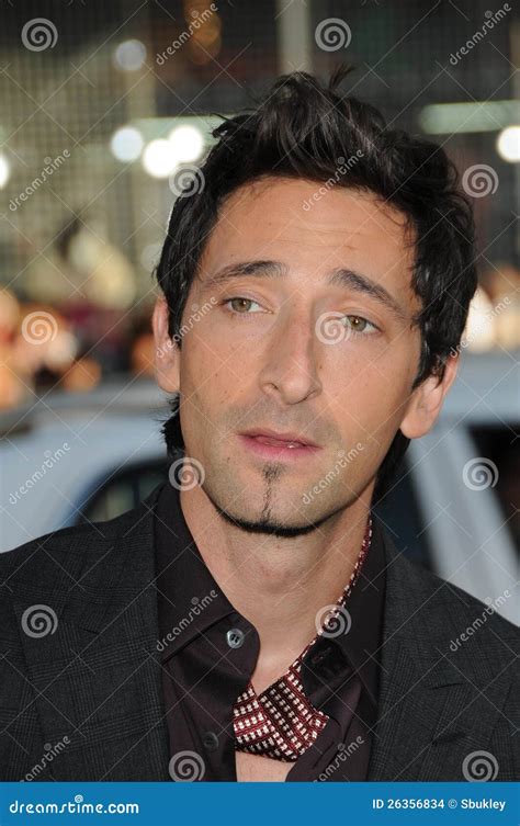 Adrien Brody Editorial Stock Image Image Of Brody Hollywood 26356834